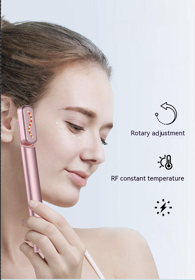 RF Eye Beautification Instrument Heating Vibration Import Household Micro Vibration Ion Compact Portable Eye Massager Micro Current